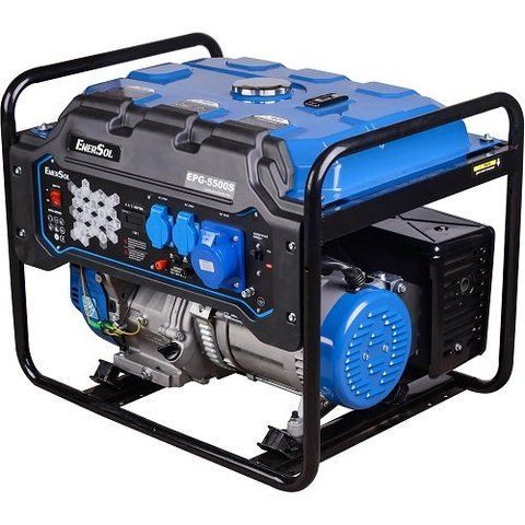 Генератор бензиновий EnerSol EPG-5500S 5,5кВт 1-ф руч.стартер EPG-5500S фото
