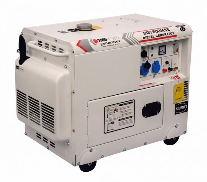 Генератор дизельний 5-6 кВт (220V) DG7500MSE   DG7500MSE фото