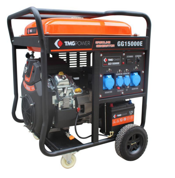 Генератор бензиновий 12 кВт TMG POWER GG15000E GG15000E фото