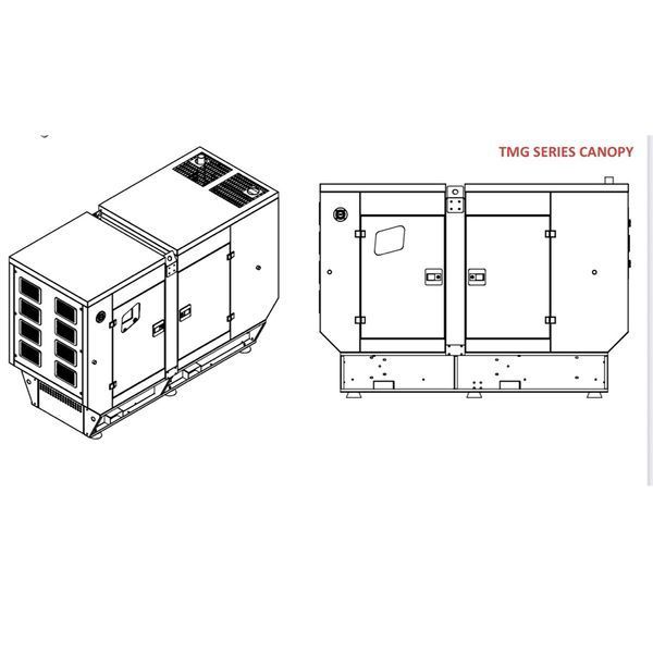 Генератор дизельний 80-88 кВт TMGYD-110 з АТС  TMGYD-110 фото